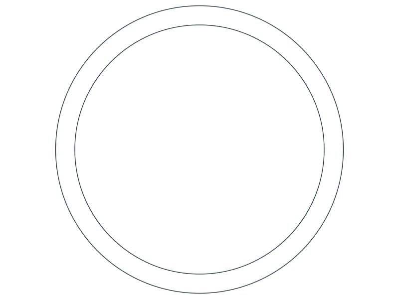 HSS7.500X0.500 Steel Section CAD block — line drawing preview of the DWG file