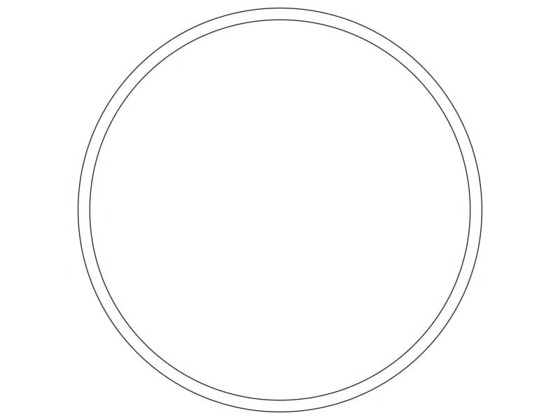 HSS8.625X0.250 Steel Section CAD block — line drawing preview of the DWG file