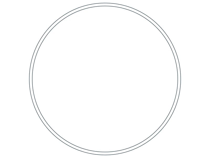 HSS9.625X0.188 Steel Section CAD block — line drawing preview of the DWG file