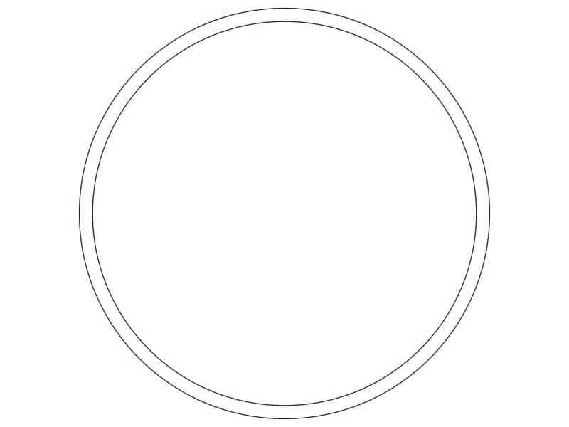 HSS9.625X0.312 Steel Section CAD block — line drawing preview of the DWG file