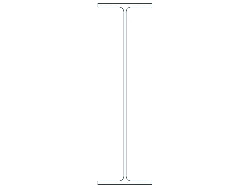M12.5X12.4 Steel Section CAD block — line drawing preview of the DWG file