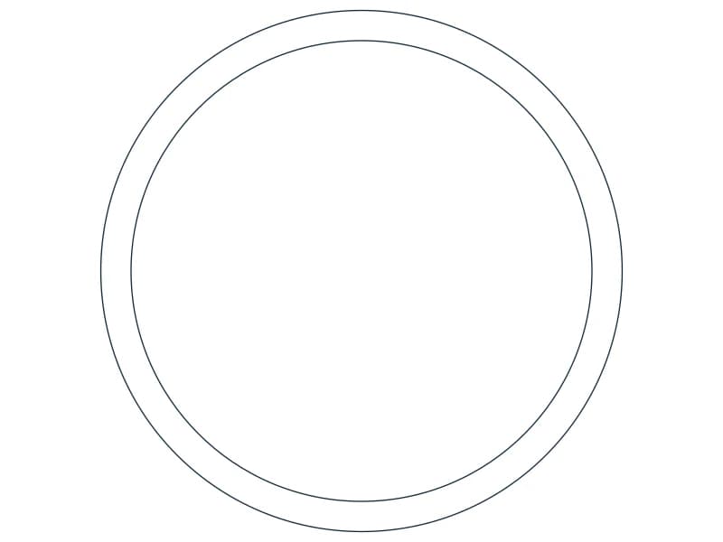 Pipe8XS Steel Section CAD block — line drawing preview of the DWG file