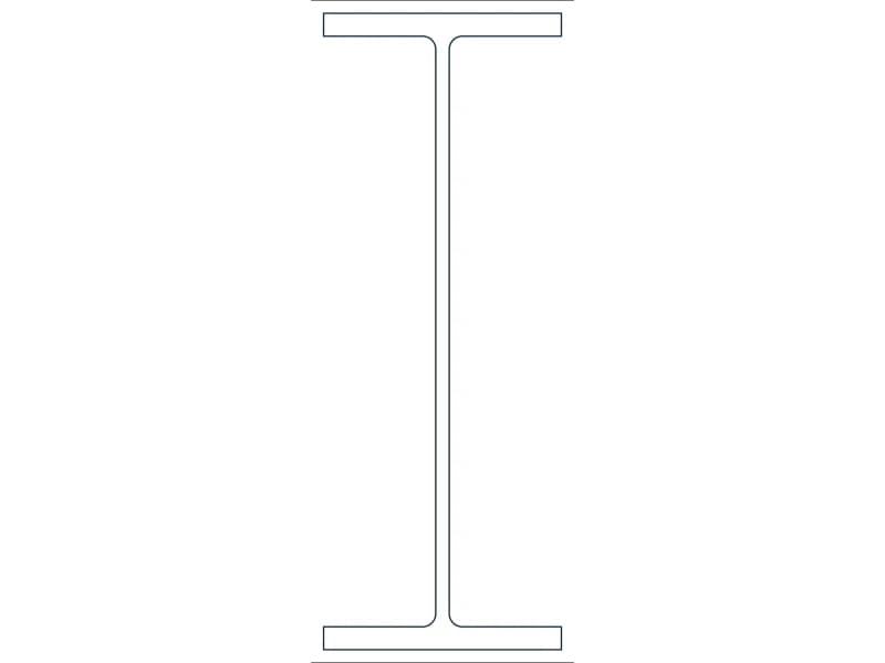 W24X94 Steel Section CAD block — line drawing preview of the DWG file