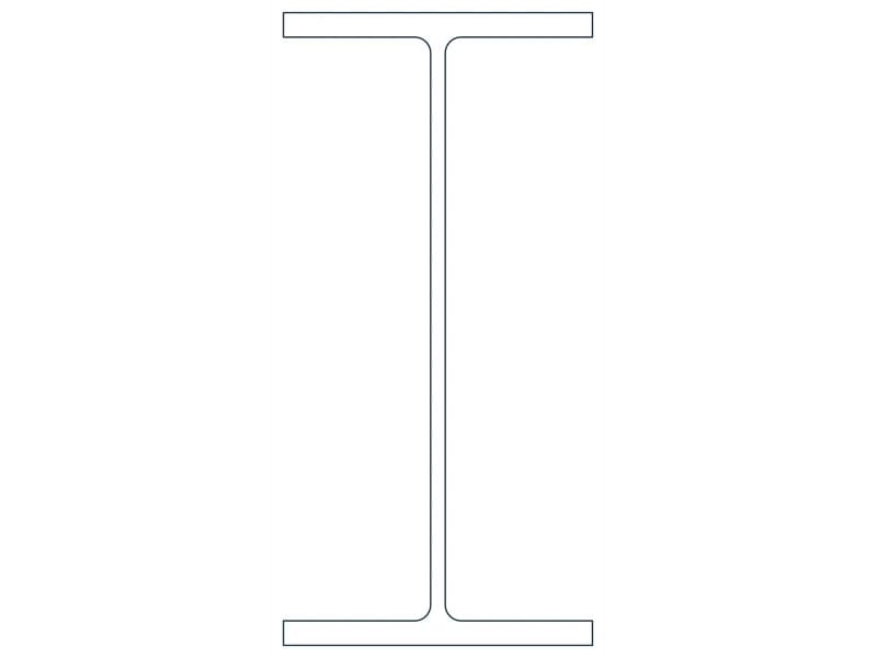 W30X191 Steel Section CAD block — line drawing preview of the DWG file