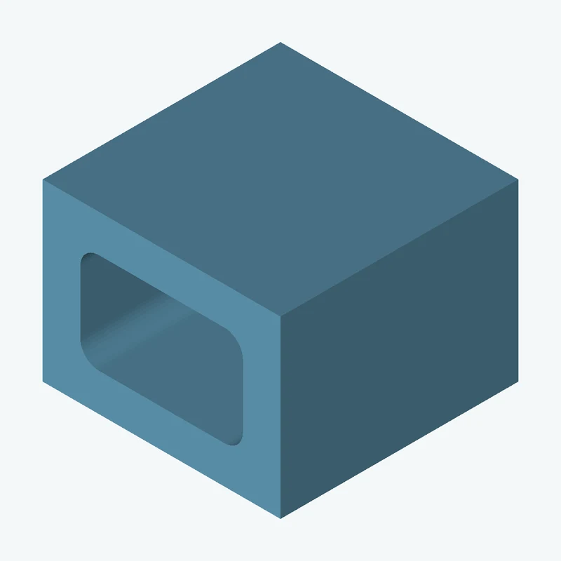 Concrete block 14x19x19