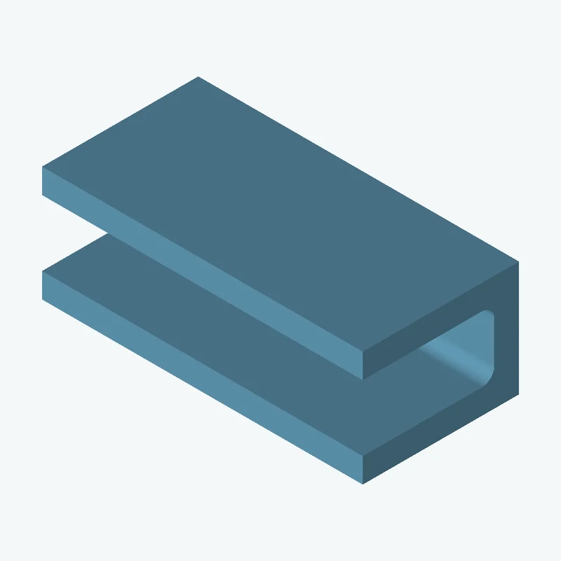 Concrete canal block 14x39x19