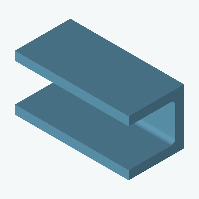 Concrete canal block 19x39x19