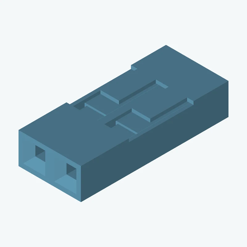 dupont-2 54mm-female-conn-1x2