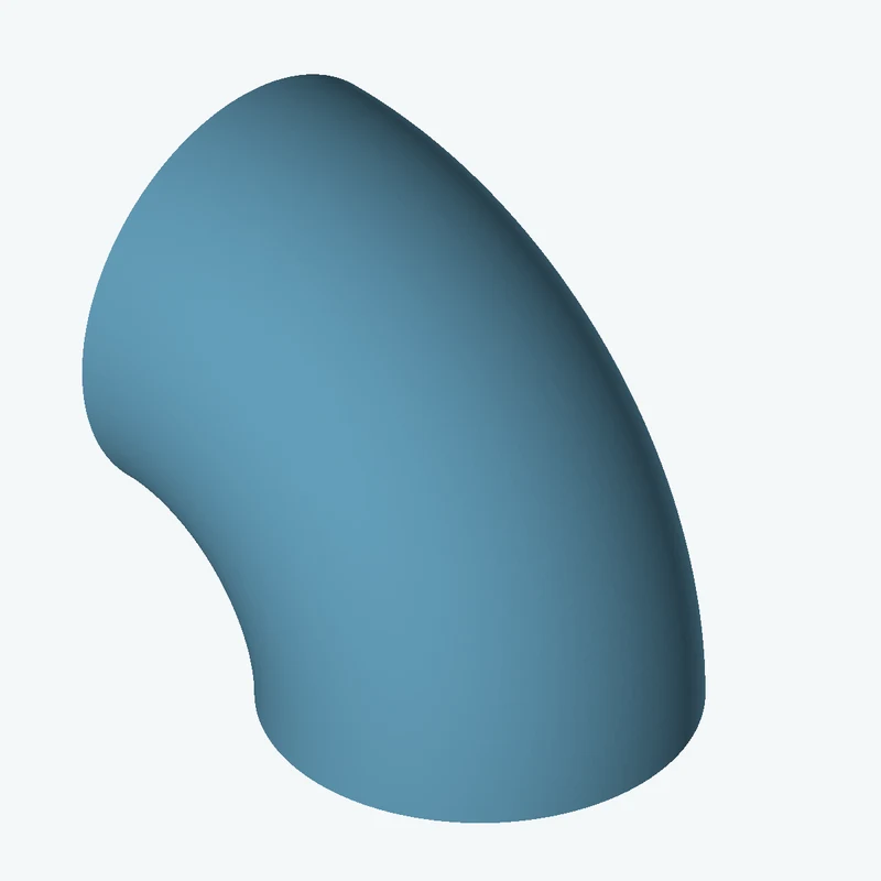 Round bend reduction