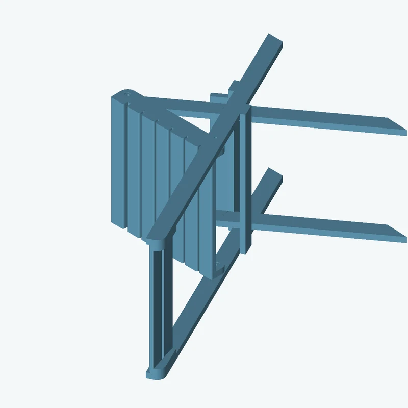 wooden folding chair