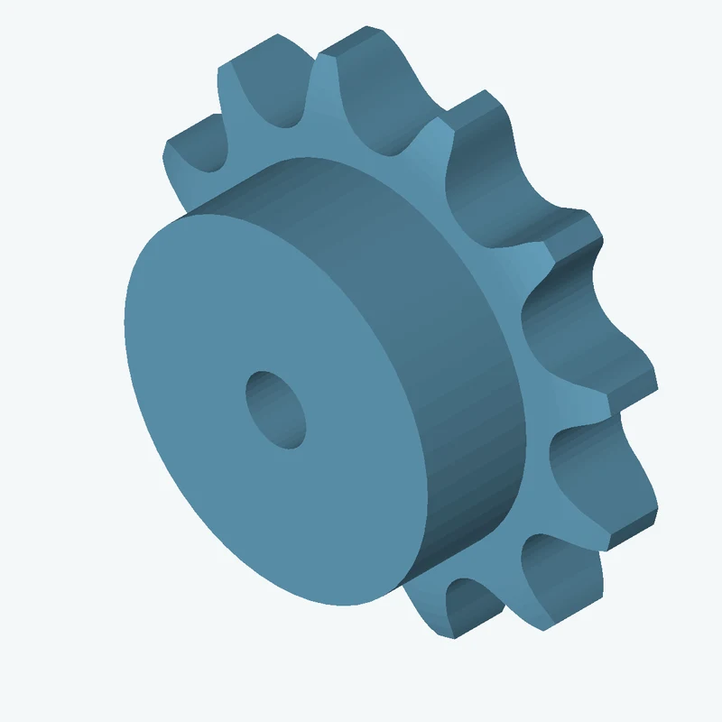 Sprocket ANSI simplex 1¾x1¼ z12