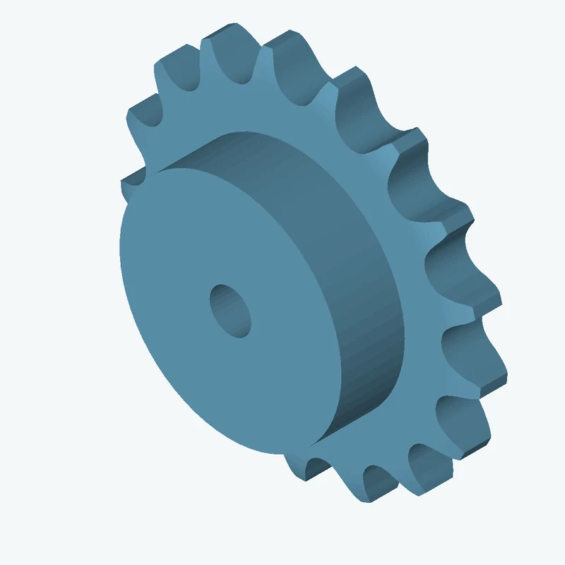 Sprocket ANSI simplex 1¾x1¼ z17