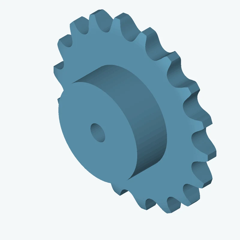 Sprocket ANSI simplex 2x1¼ z18