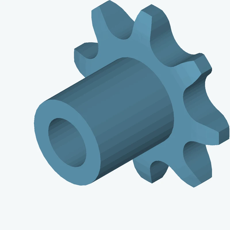 Sprocket ISO606 simplex 5x2,5 z08