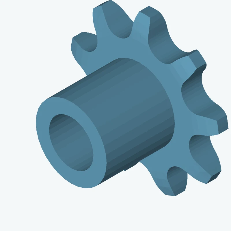 Sprocket ISO606 simplex 5x2,5 z09