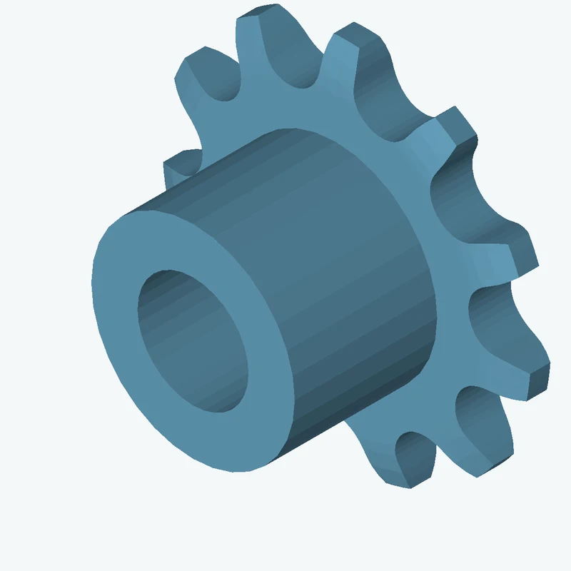 Sprocket ISO606 simplex 5x2,5 z11