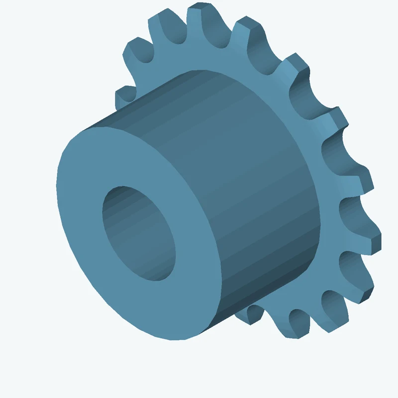 Sprocket ISO606 simplex 5x2,5 z16