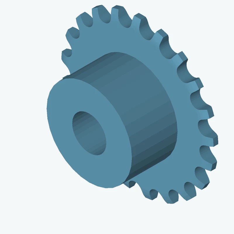 Sprocket ISO606 simplex 5x2,5 z21