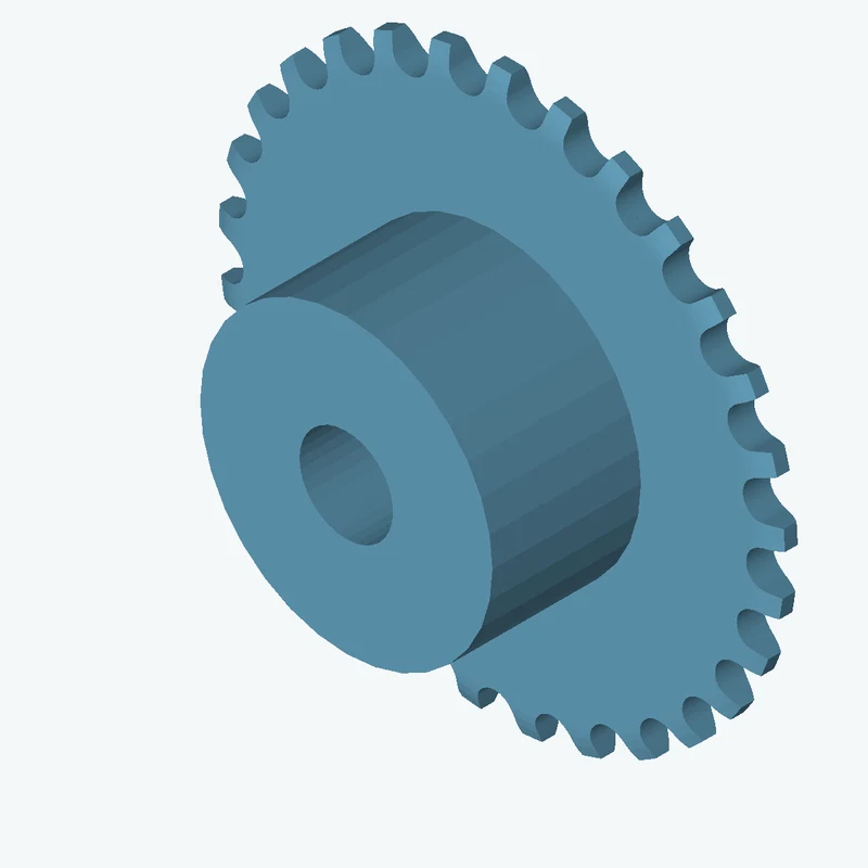 Sprocket ISO606 simplex 5x2,5 z29
