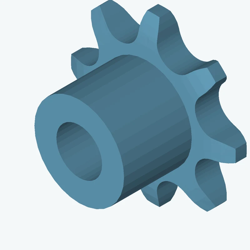 Sprocket ISO606 simplex 6x2,8 z08