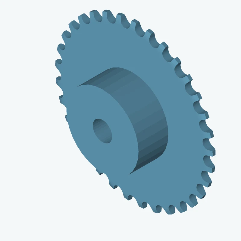 Sprocket ISO606 simplex 6x2,8 z33