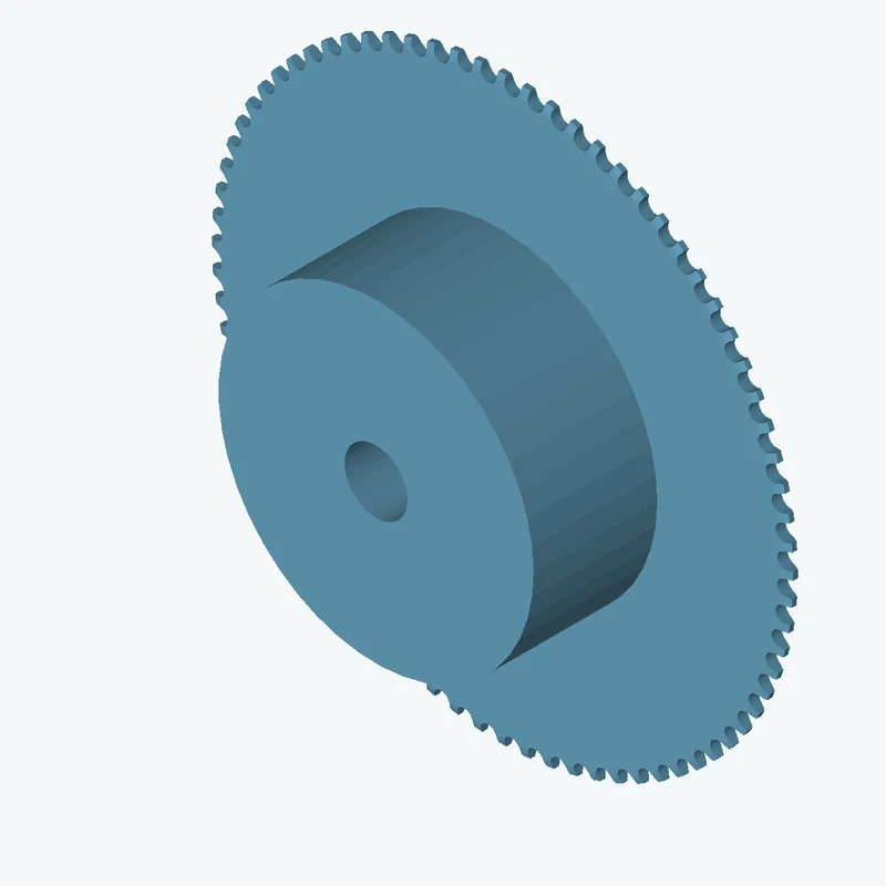 Sprocket ISO606 simplex 6x2,8 z76