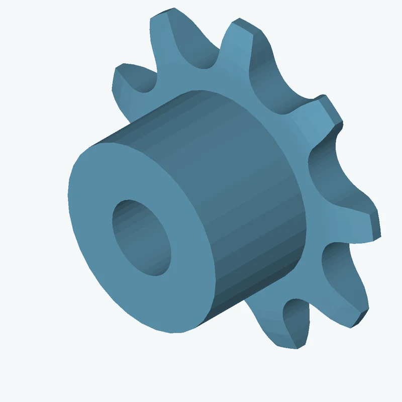 Sprocket ISO606 simplex 8x3,0 z09