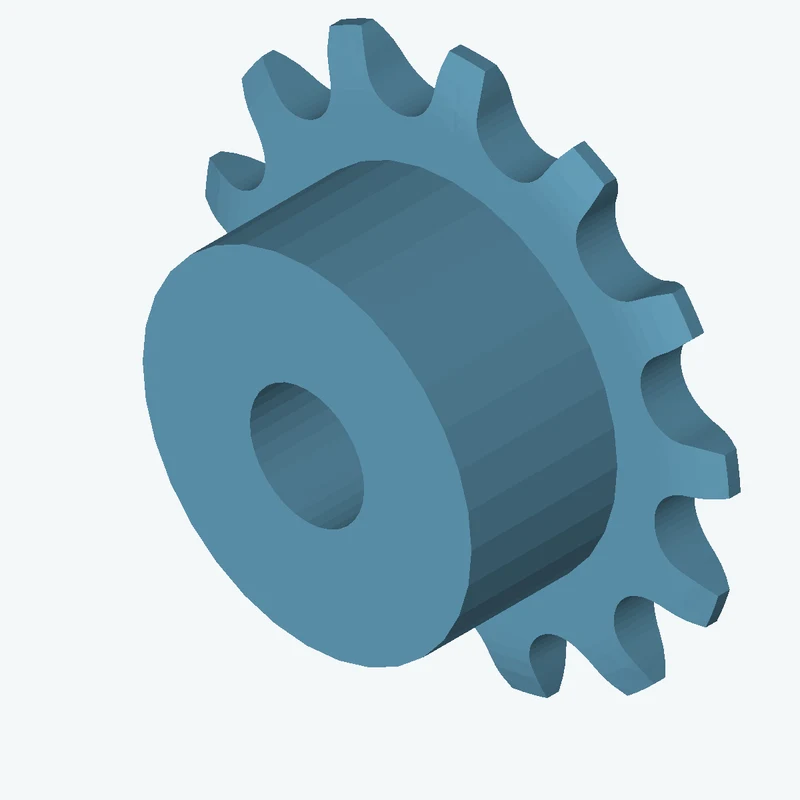 Sprocket ISO606 simplex 8x3,0 z13