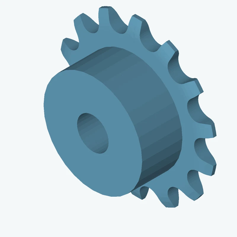 Sprocket ISO606 simplex 8x3,0 z14