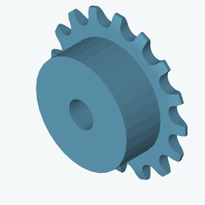 Sprocket ISO606 simplex 8x3,0 z16