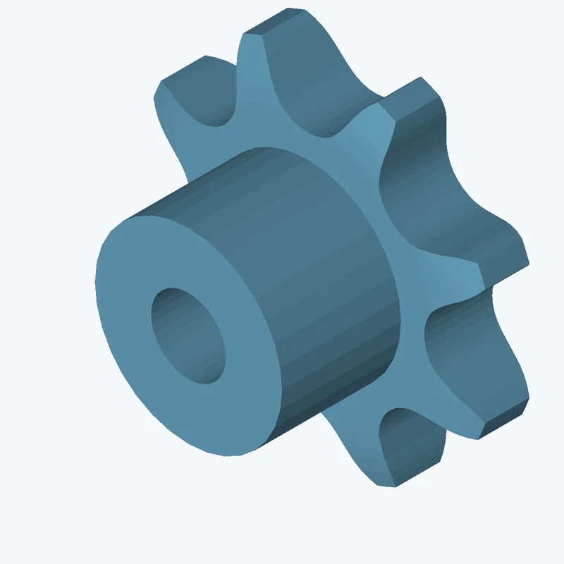 Sprocket ANSI simplex ⅝x⅜ z08