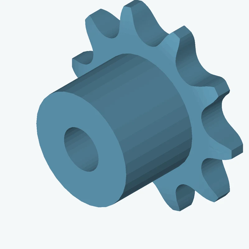 Sprocket ANSI simplex ½x¼ z10