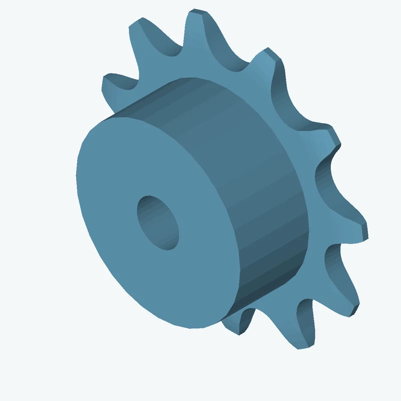 Sprocket ANSI simplex ½x⅛ z11