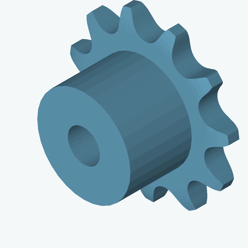 Sprocket ANSI simplex ½x¼ z11