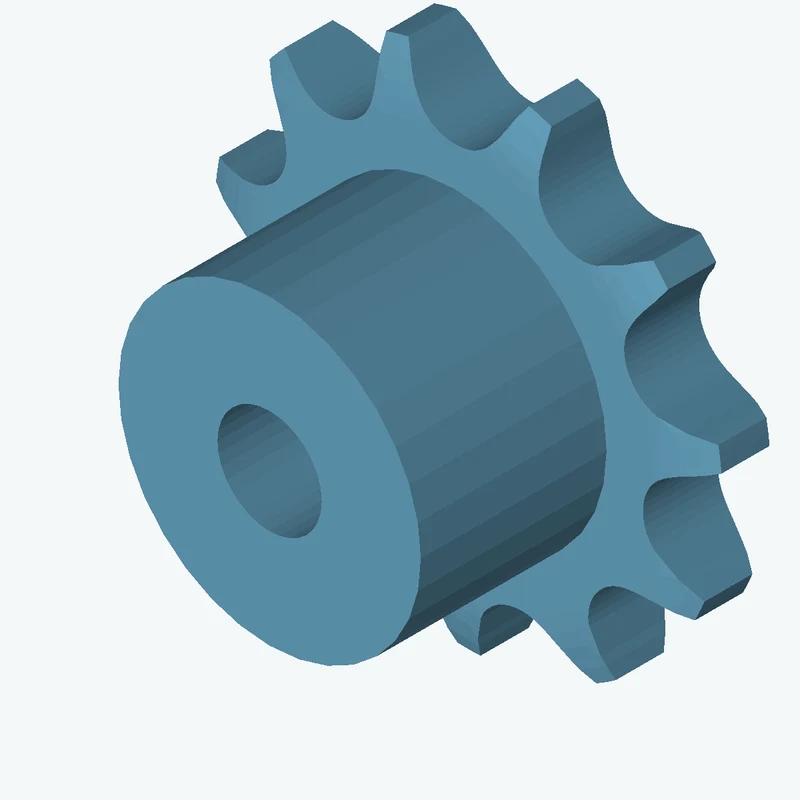 Sprocket ANSI simplex ½x⁵⁄₁₆ z11