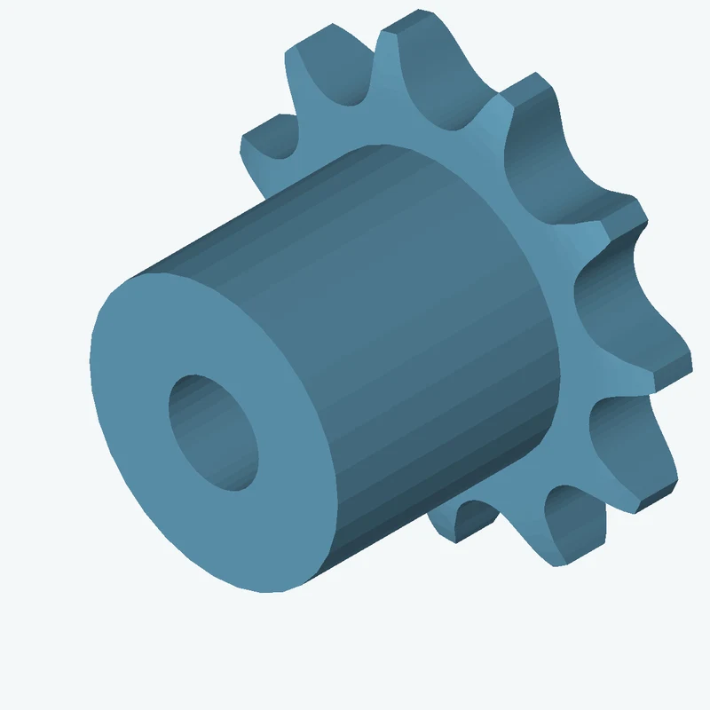 Sprocket ANSI simplex ⅜x⁷⁄₃₂ z11