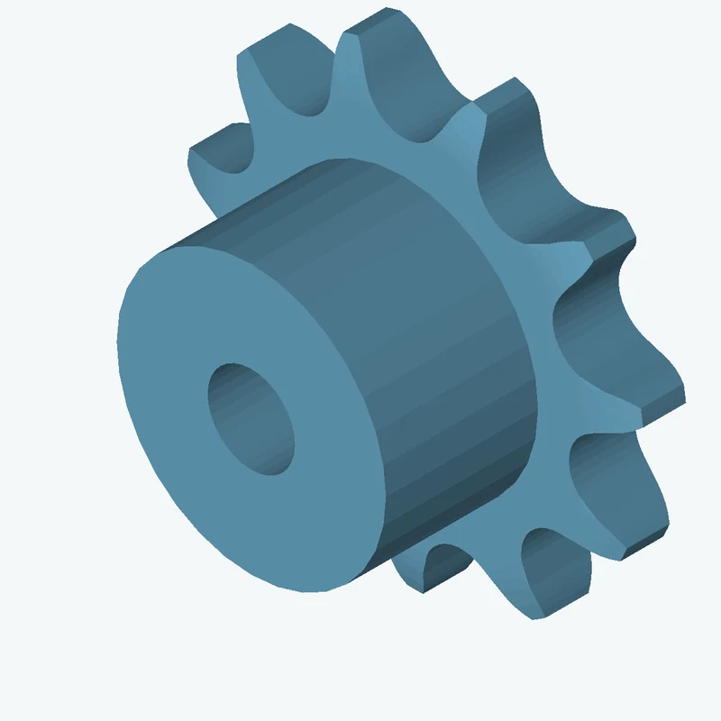 Sprocket ANSI simplex ⅝x⅜ z11