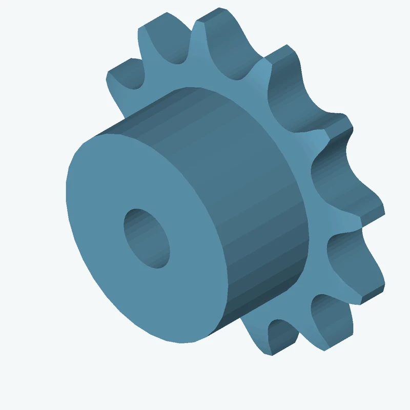 Sprocket ANSI simplex ⅝x⅜ z12