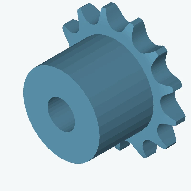 Sprocket ANSI simplex ⅜x⁷⁄₃₂ z13