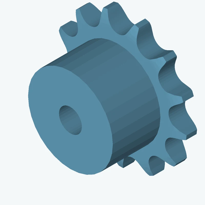 Sprocket ANSI simplex ½x⁵⁄₁₆ z13
