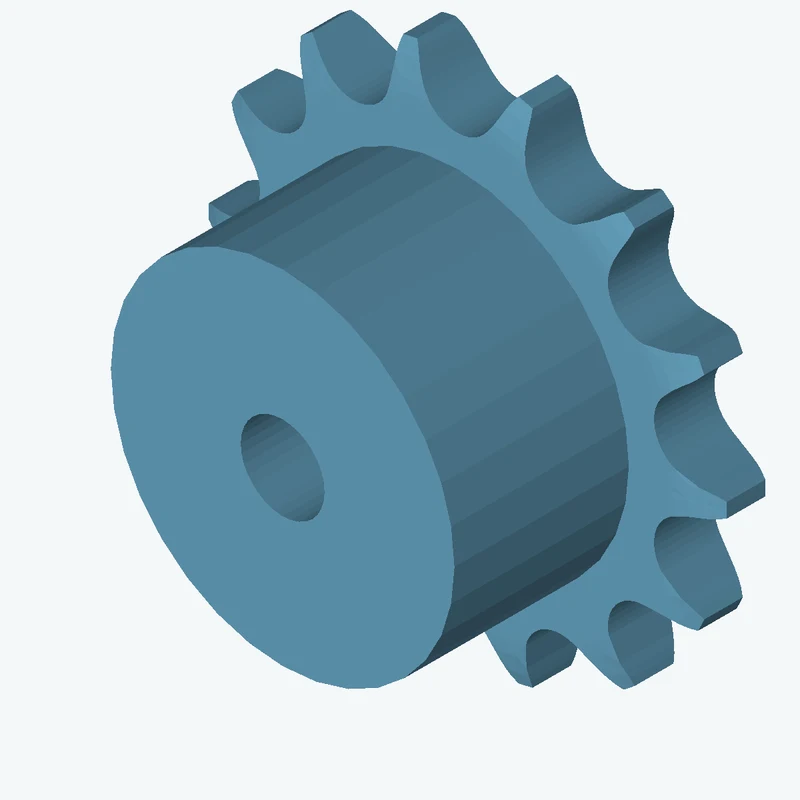 Sprocket ANSI simplex ½x⁵⁄₁₆ z14