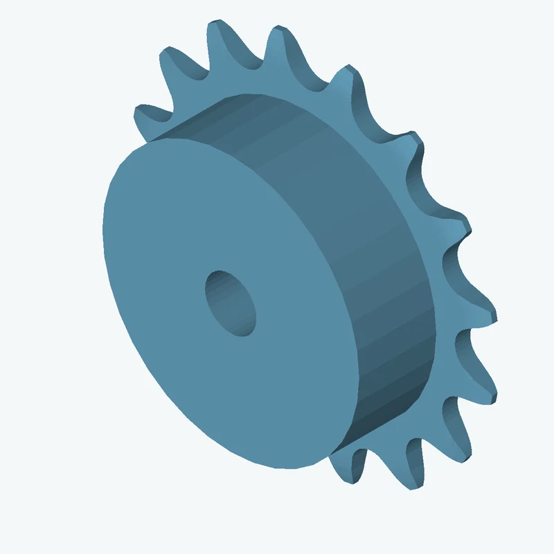 Sprocket ANSI simplex ½x⅛ z16