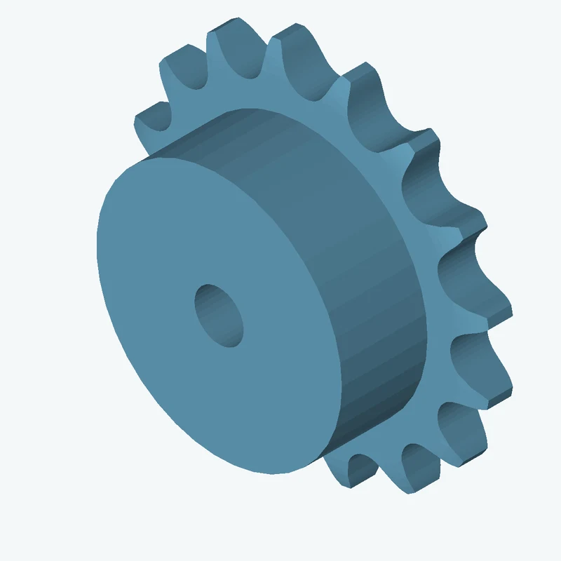 Sprocket ANSI simplex ⅝x⅜ z16