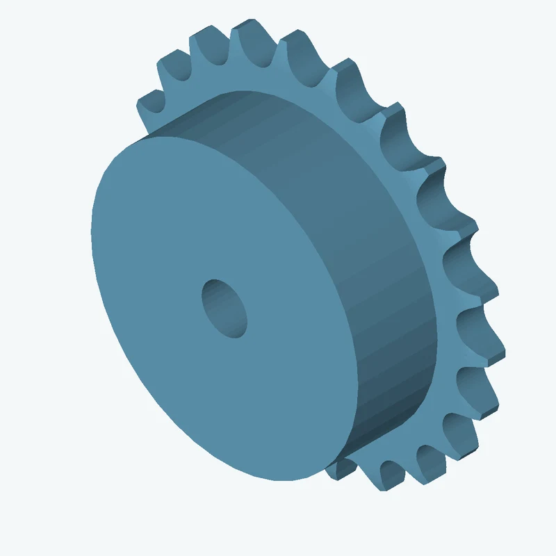 Sprocket ANSI simplex ½x⁵⁄₁₆ z22