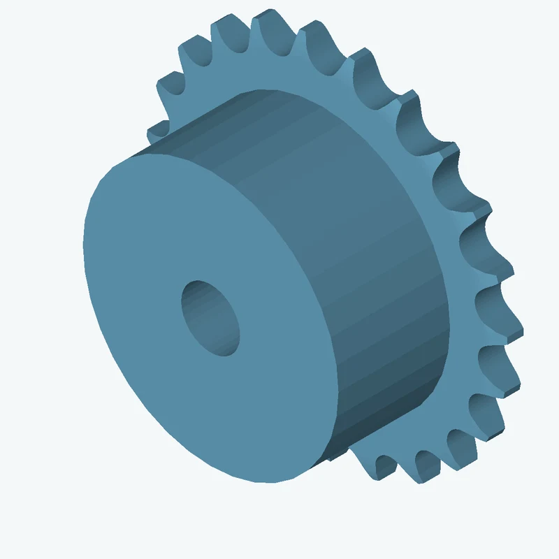 Sprocket ANSI simplex ⅜x⁷⁄₃₂ z23