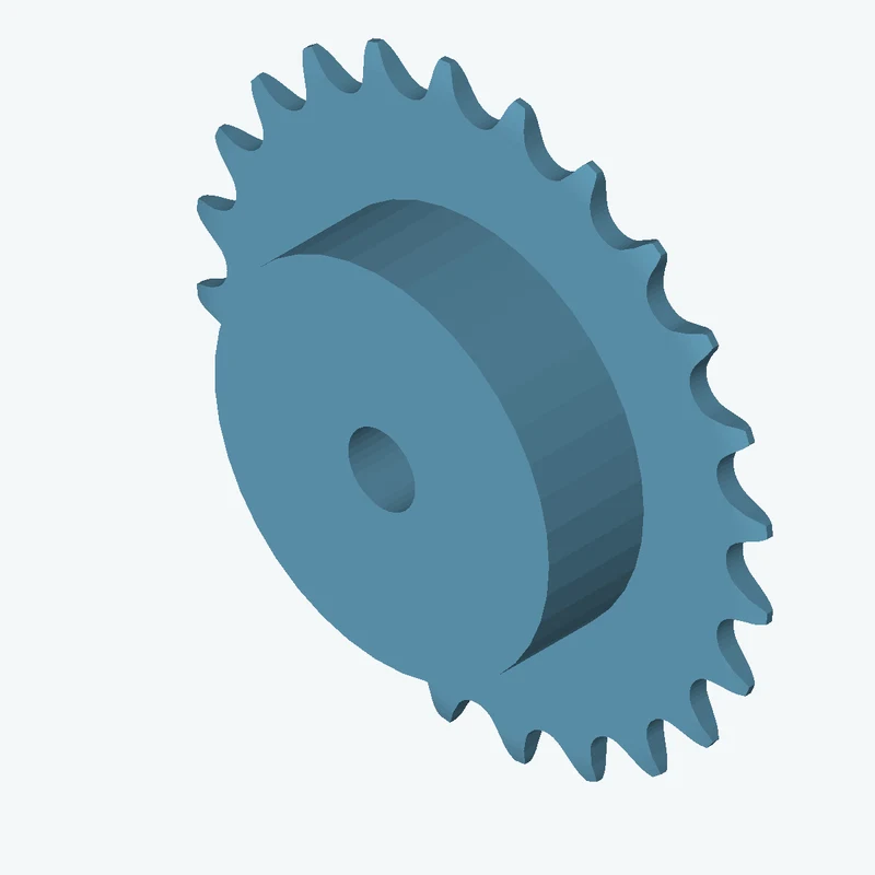 Sprocket ANSI simplex ½x⅛ z24