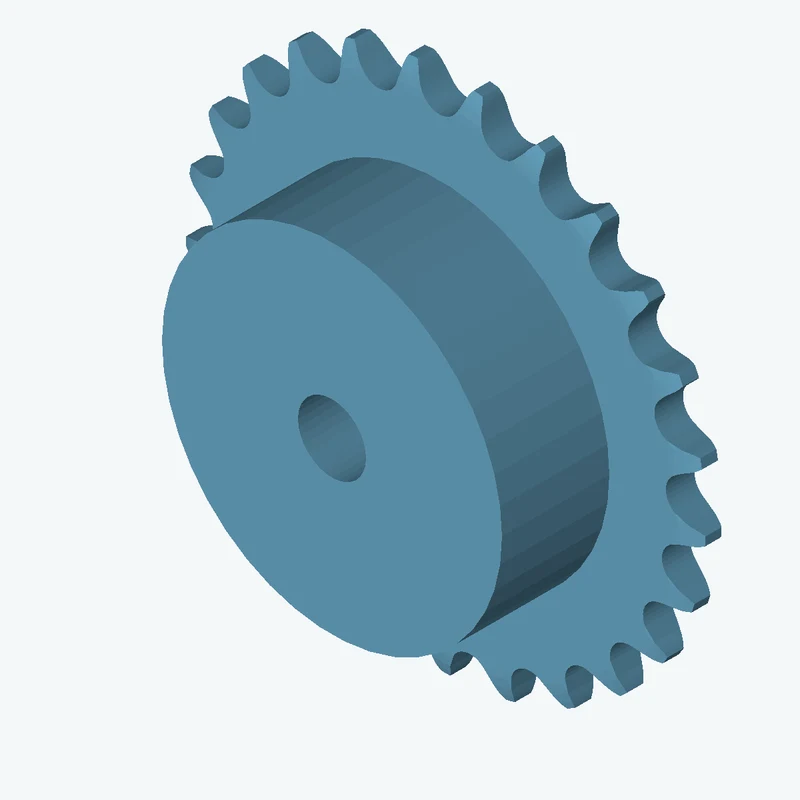 Sprocket ANSI simplex ½x¼ z25