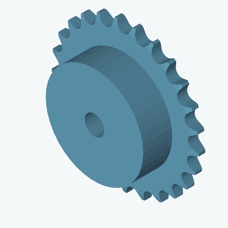 Sprocket ANSI simplex ½x⁵⁄₁₆ z25