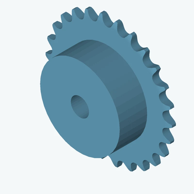 Sprocket ANSI simplex ½x¼ z26