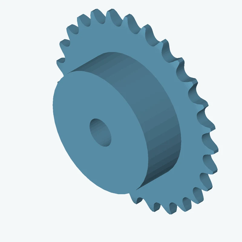 Sprocket ANSI simplex ½x¼ z27